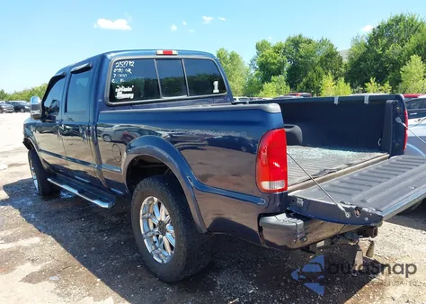 2005 Ford F-250 Lariat/Xl/Xlt из США, поврежденный, VIN 1FTSW21P65EB56035